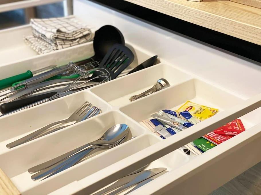 K22 Sky Apartments In The 바르샤바 외부 사진